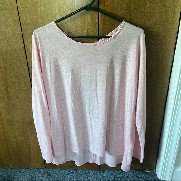NEW Lululemon Pink Long Sleeve Top 8 - Picture 2 of 4